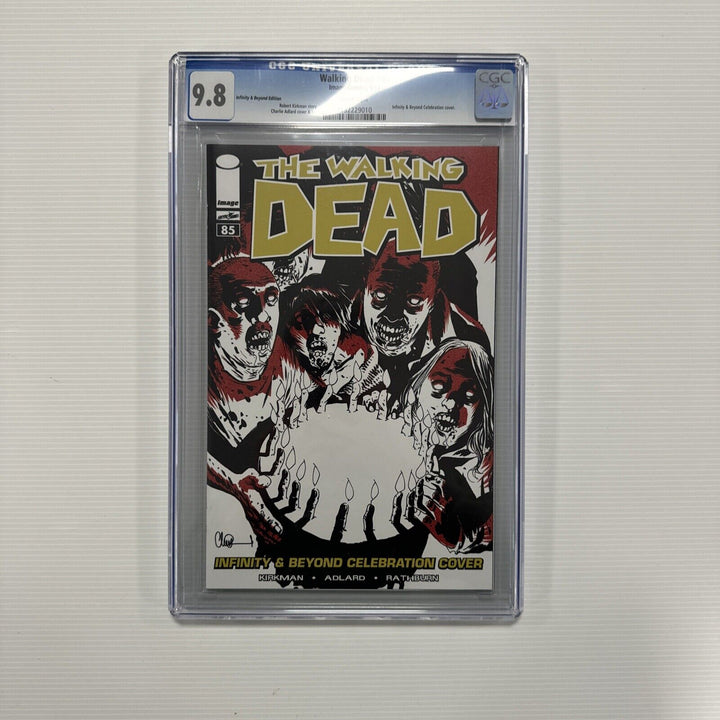 Walking Dead #85 2011 9.8 CGC Graded Infinity & Beyond Cover