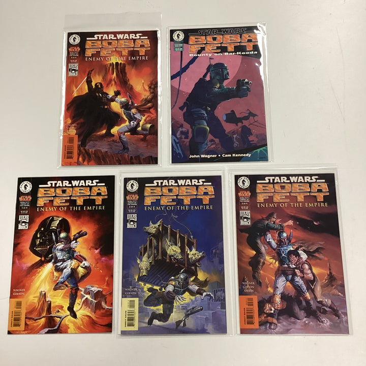 Boba Fett Enemy Of The Empire #1 1999 VF/NM Complete Set & Bounty on Bar-Kooda O0