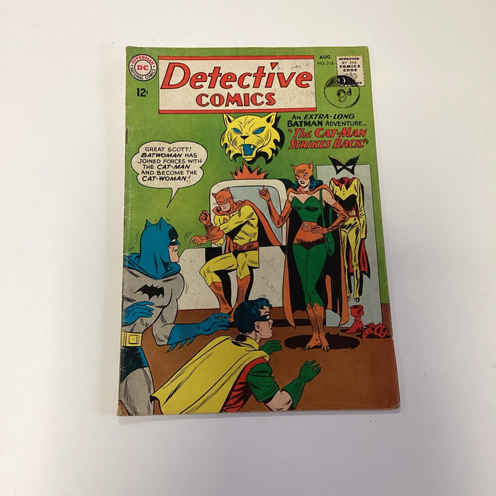 Detective Comics #318 1963 VG Pence Stamp0