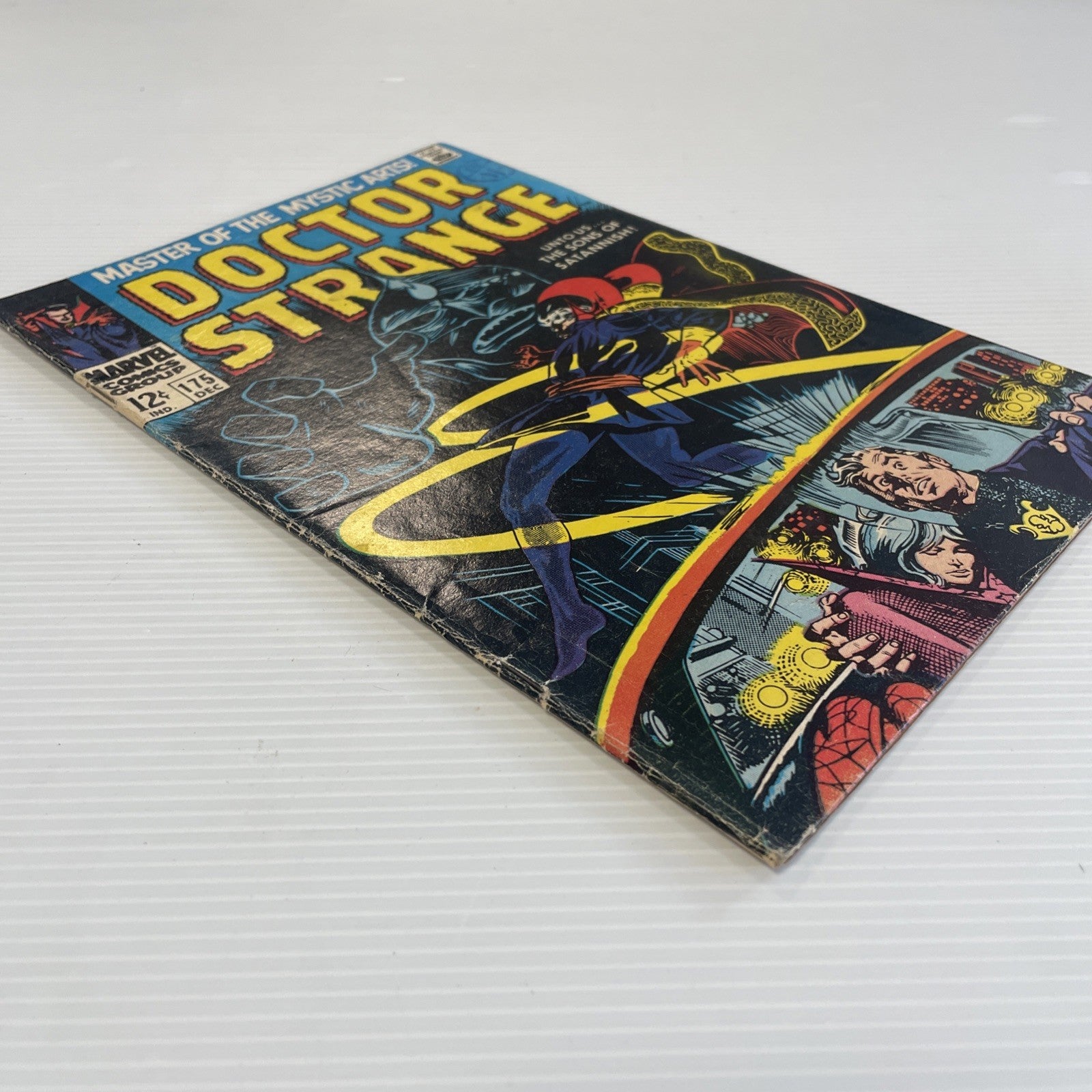 Doctor Strange #175 1968 VG- 2nd Appearance of Satannish Pence Stamp**3