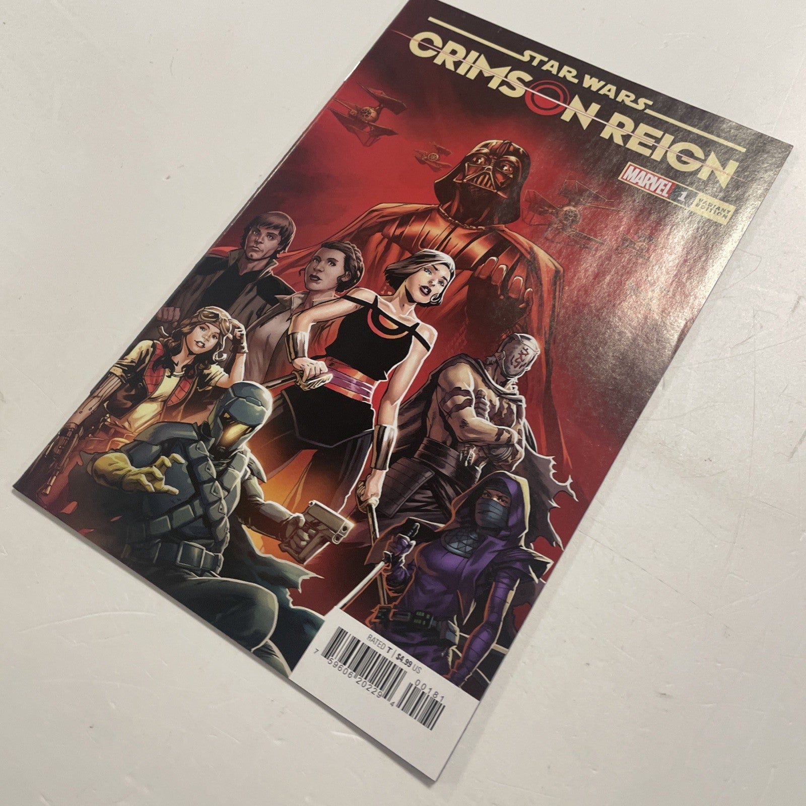 Star Wars: Crimson Reign #1 2022 NM 1st Sear Steve Cummings 1:50 Incentive Varia6