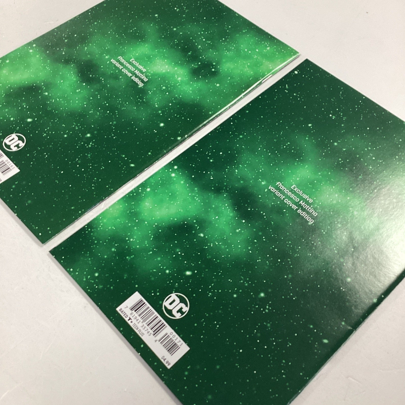 Green Lantern #1 2019 NM Francesco Mattina Trade & Virgin Variant12