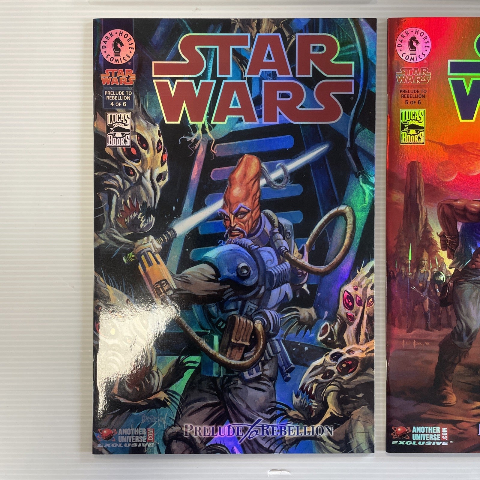 Star Wars Prelude To Rebellion #1-6 1999 Another Universe Exclusive #1 Signed4