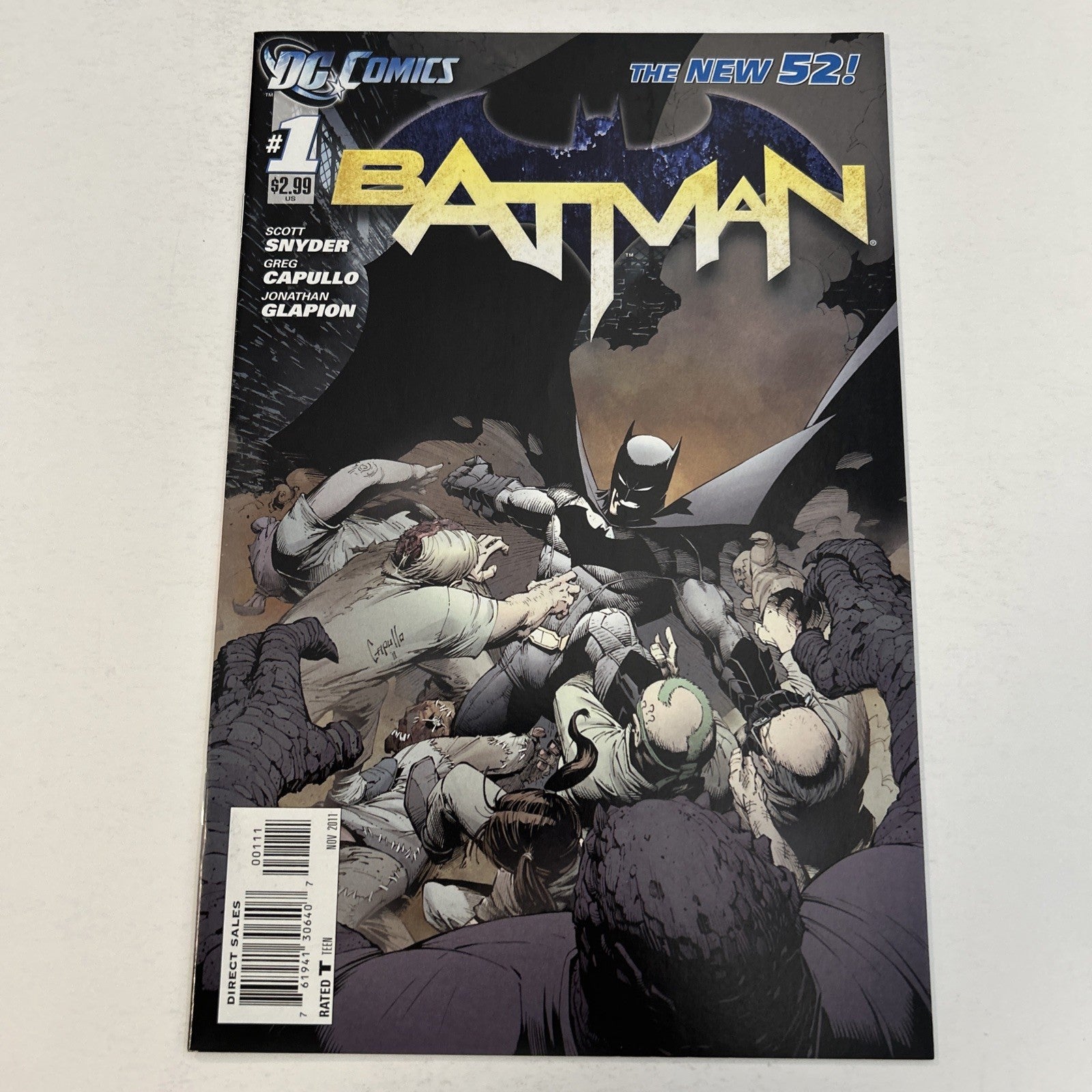 Batman #1 2011 VF/NM New 52!0