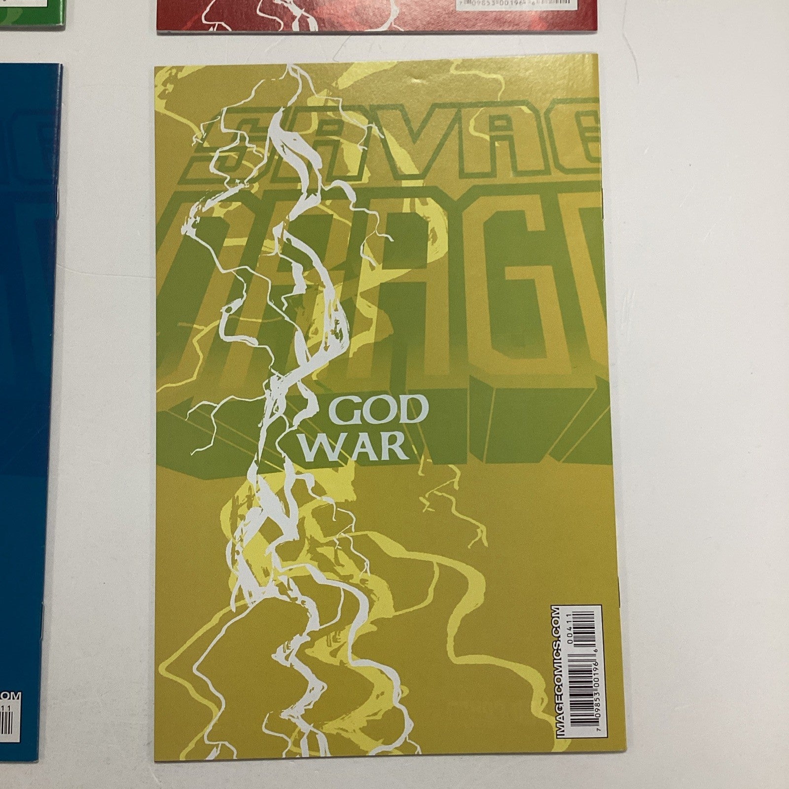 Savage Dragon God War #1-4 2004 Complete Set9