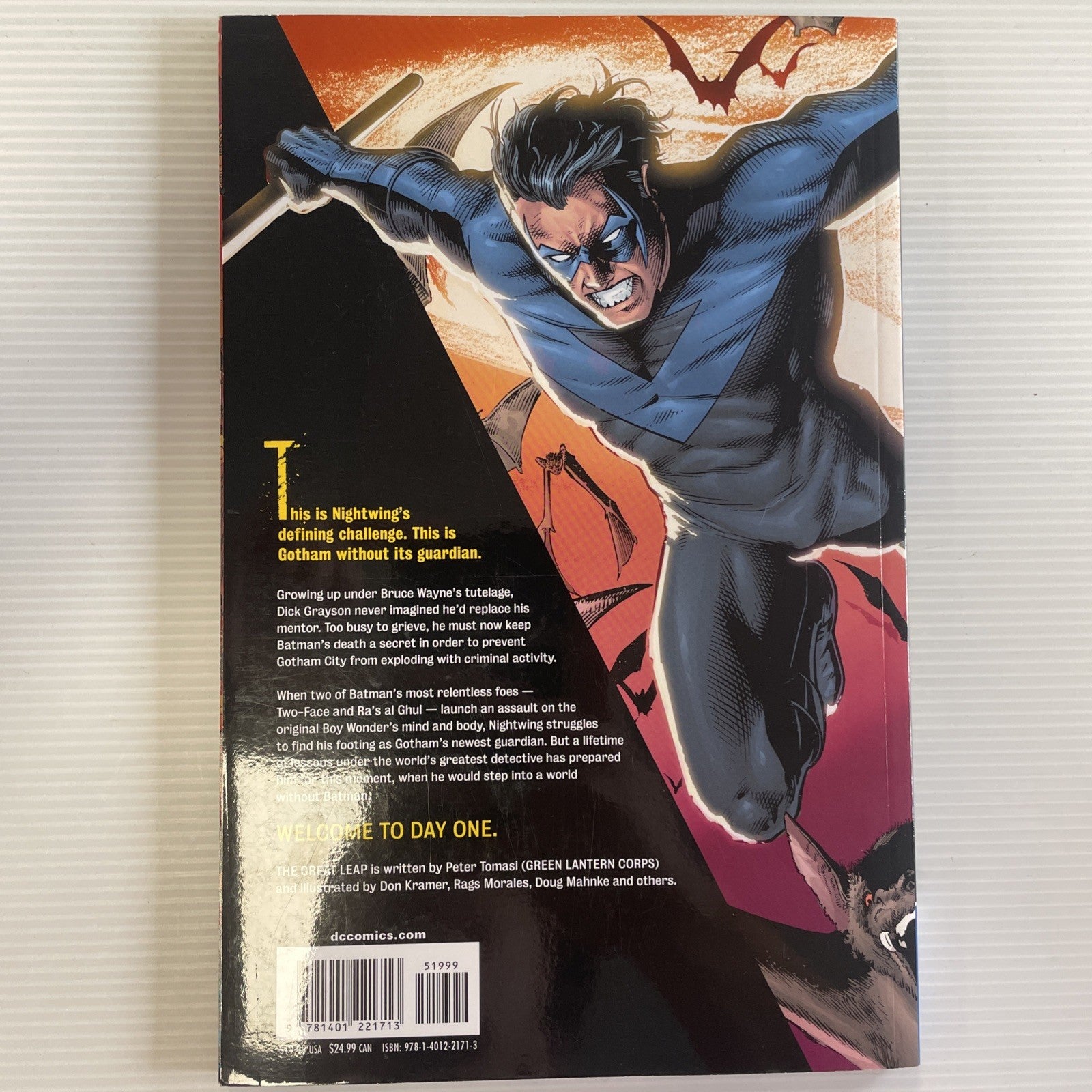 Nightwing The Great Leap 2009 TPB Trade Paperback DC Comics Peter Tomasi & Rags4