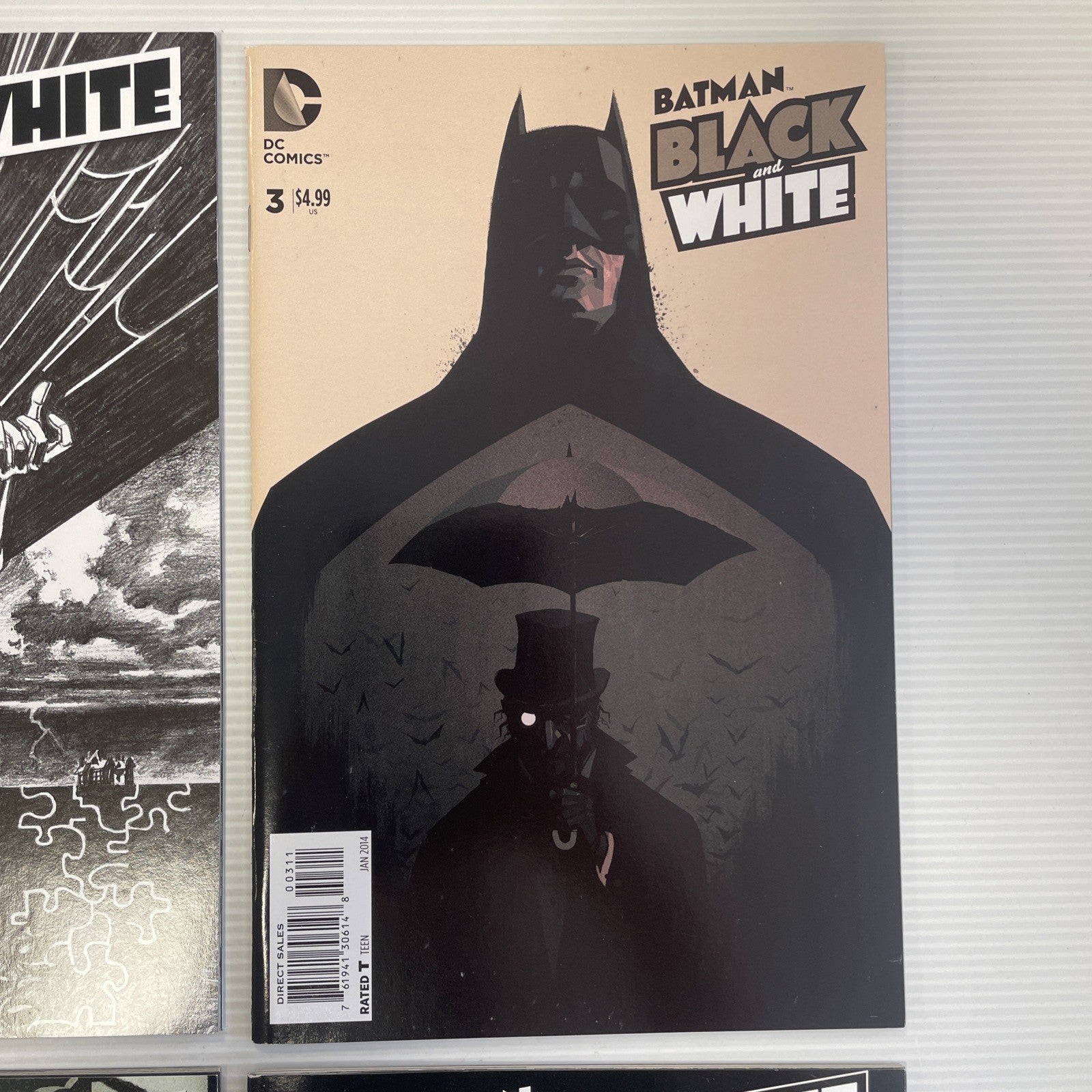 Batman Black & White #1-6 2020 NM Complete Set **#1 blank/sketch variant3