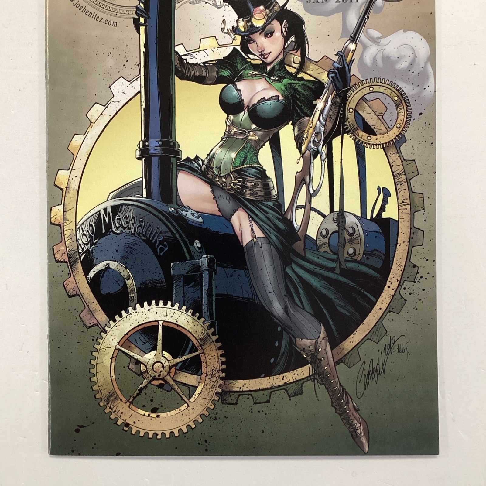 Lady Mechanika #1 2011 NM J. Scott Campbell Variant Cover2
