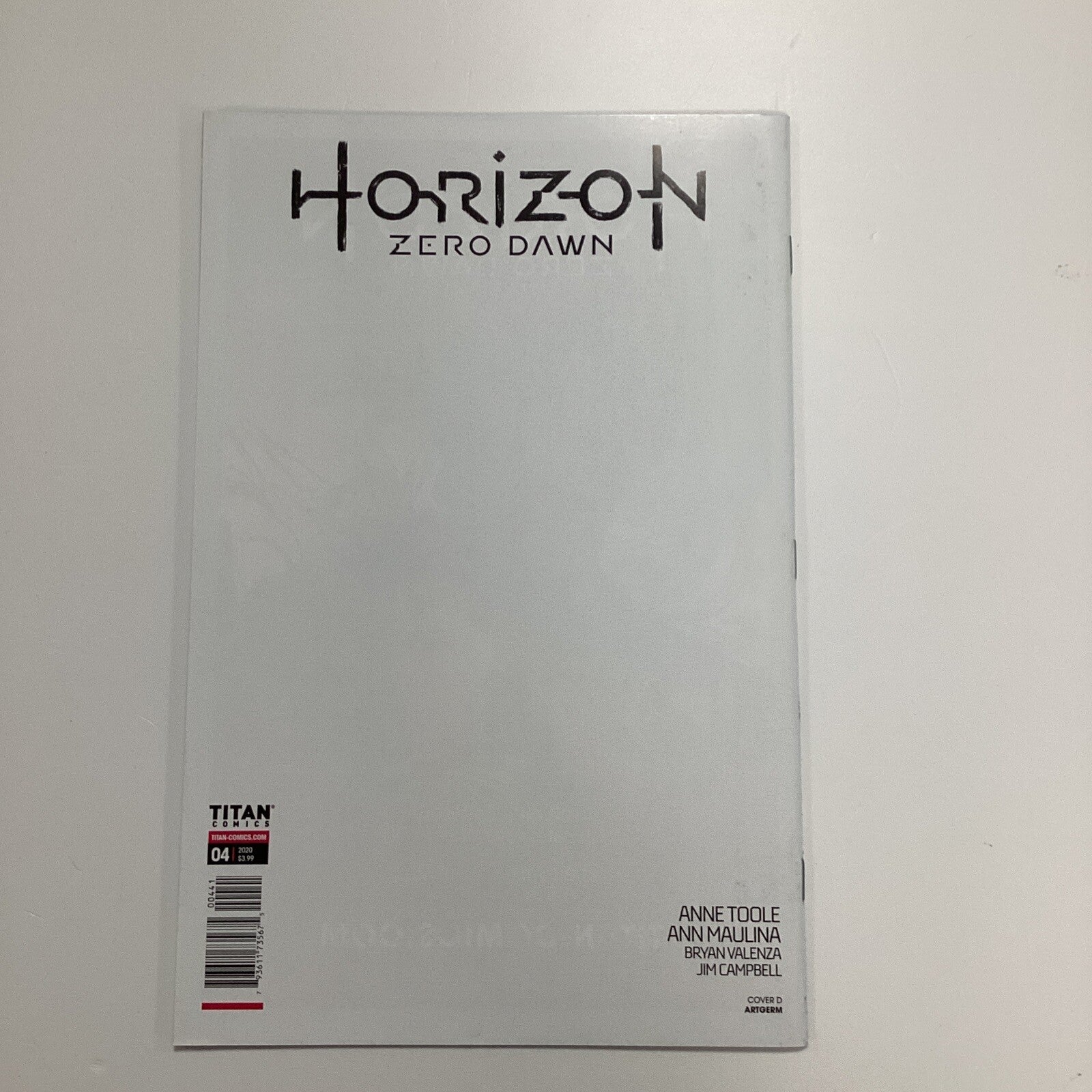Horizon Zero Dawn #4 2020 NM Artgerm 1:25 Variant Titan8