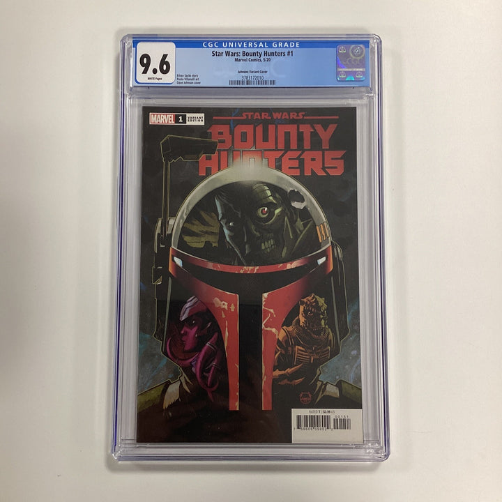Star Wars: Bounty Hunters #1 2020 CGC 9.6 Dave Johnson 1:50 Variant0