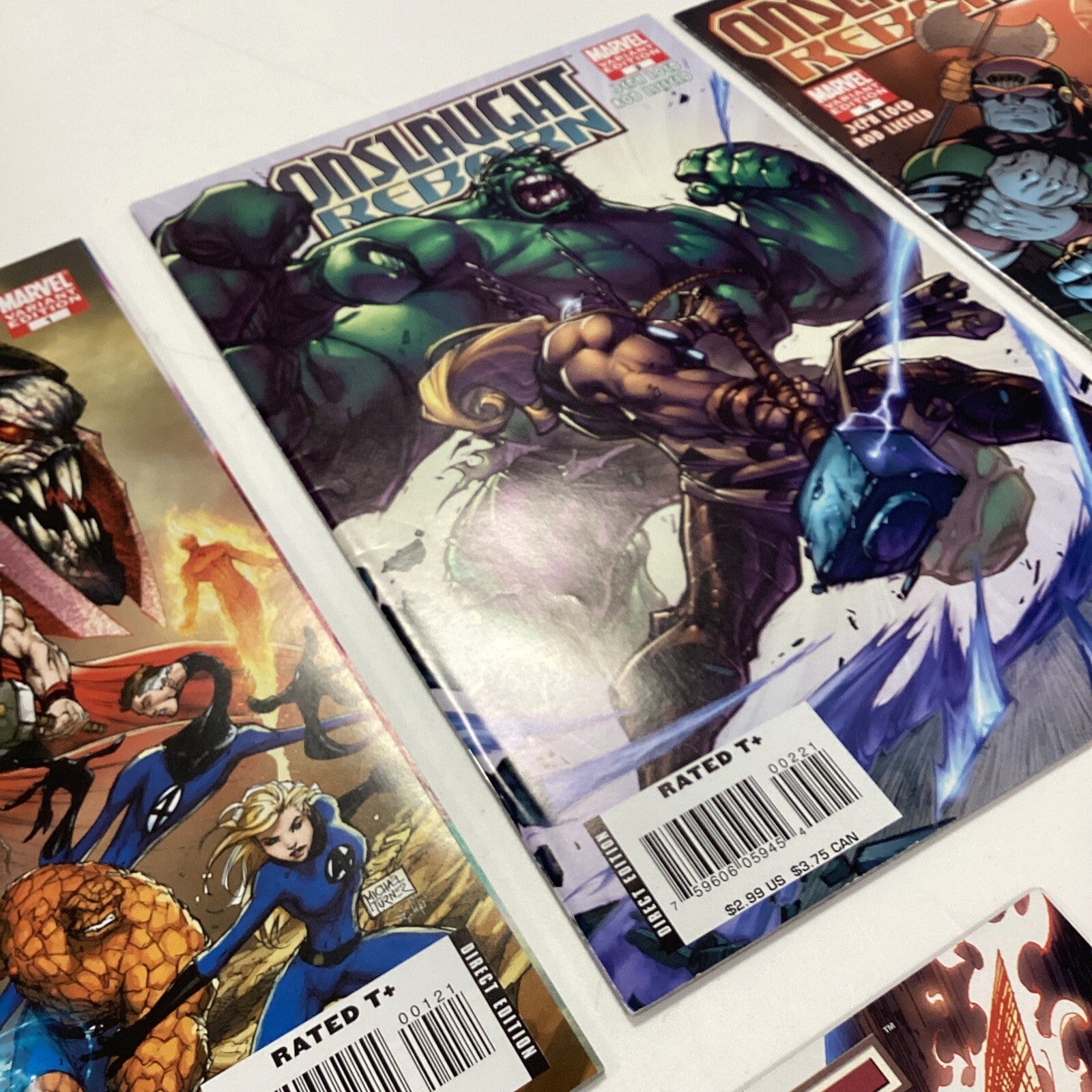 Onslaught Reborn #1-5 2007 Avg. VF+ All variant Covers7
