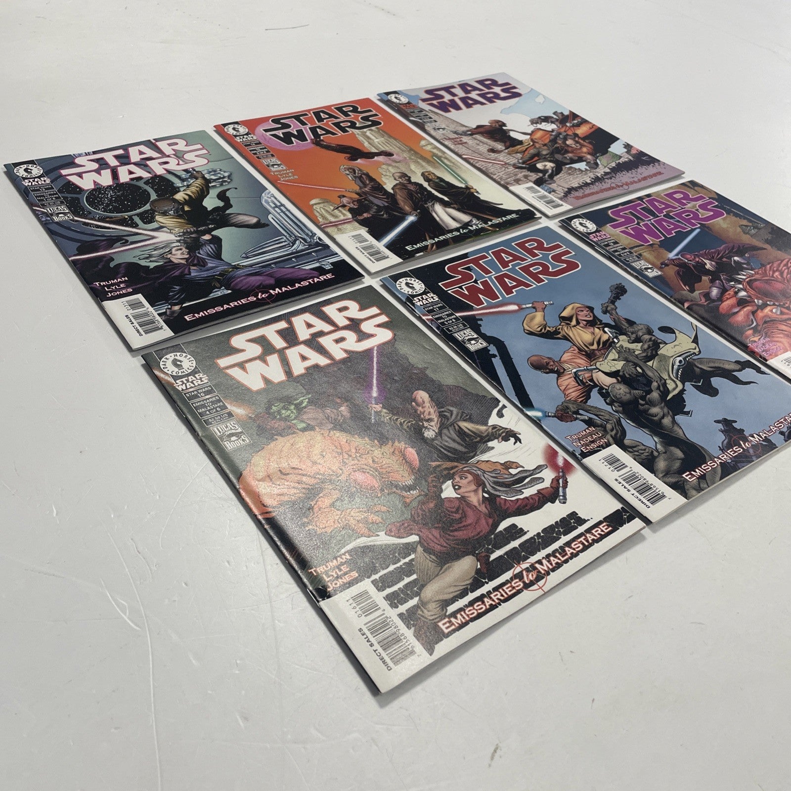 Star Wars #13-18 Emissaries To Malastare #1-6 1999 Complete Set Dark Horse Comic7
