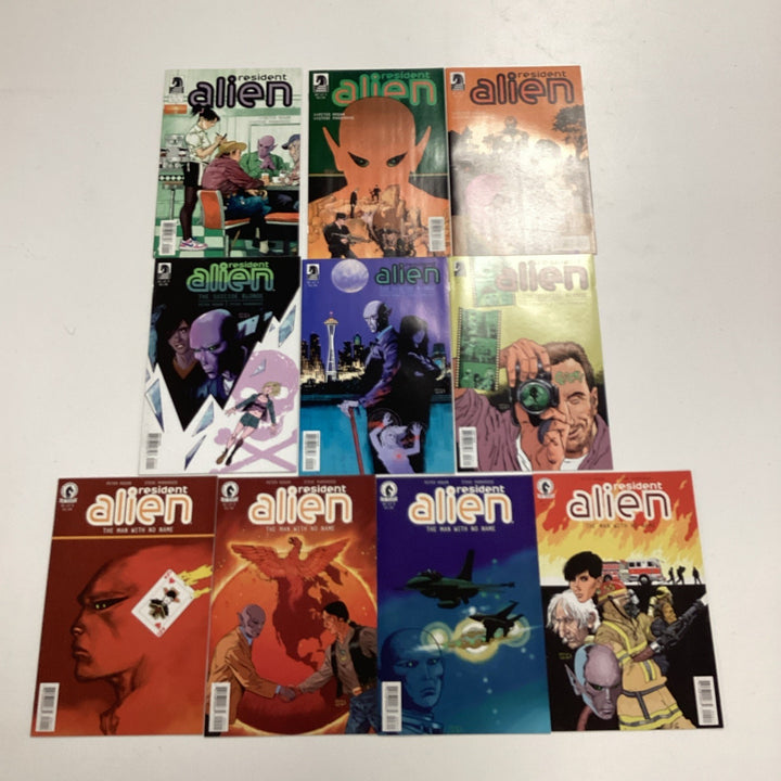 Resident Alien #1-3 2012, Suicide Blone #1-3 2013, Man With No Name #1-4 20160