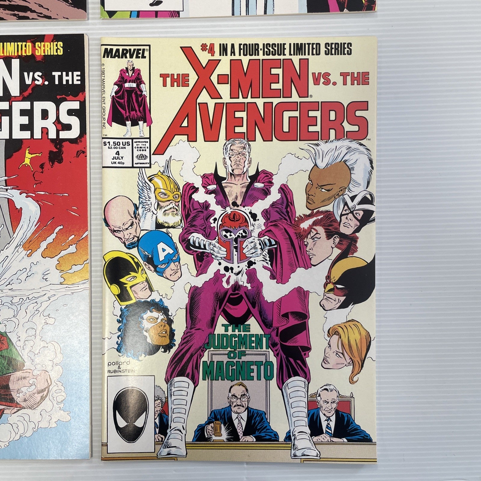 The X-Men vs. The Avengers #1-4 1987  VF/NM or Better complete set4