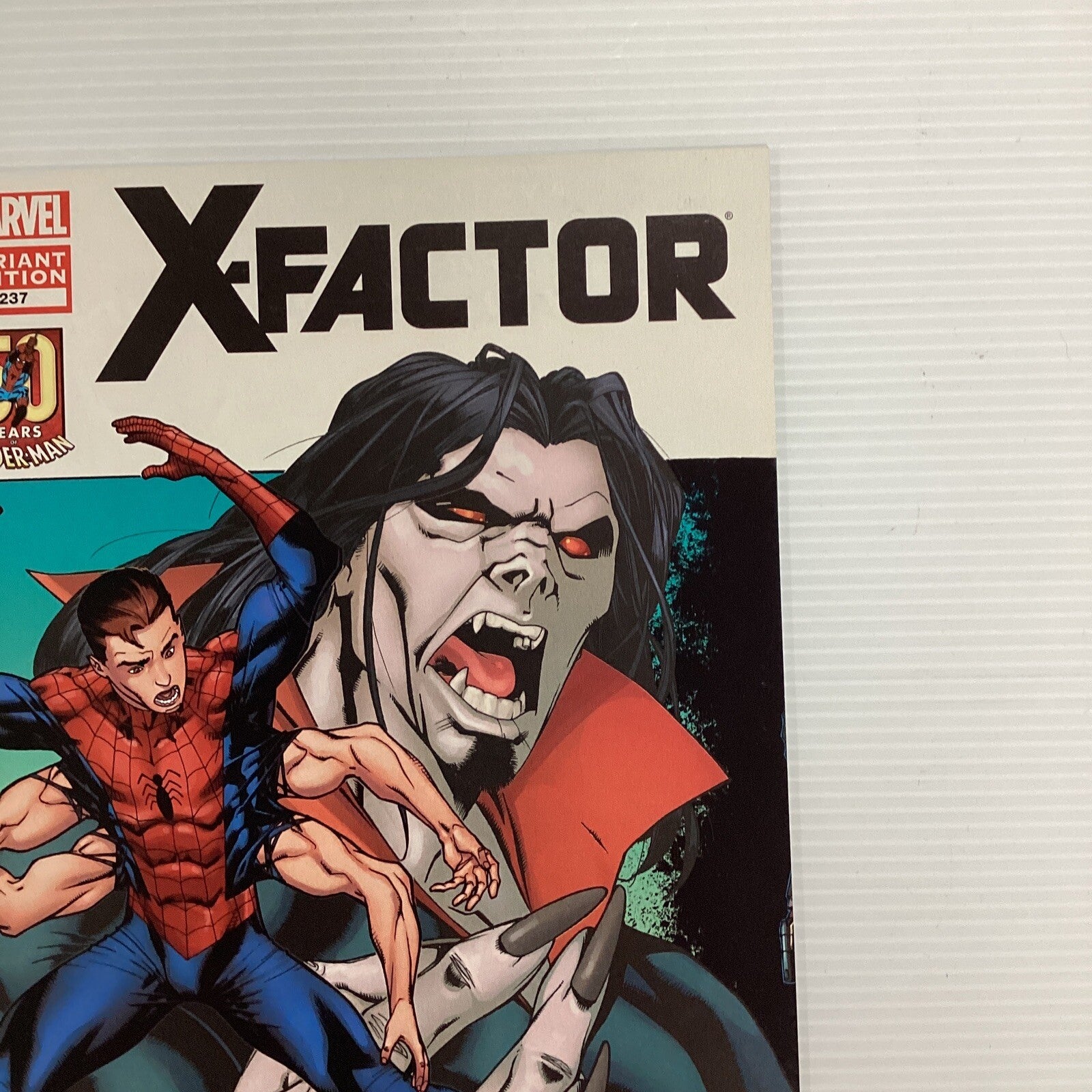 X-factor #237 2012 NM 1:25 50th Anniversary  Spiderman & Morbius Variant6