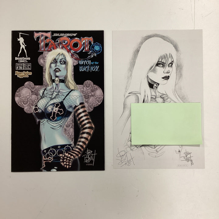 Tarot Witch Of The Black Rose #36 2006 VF/NM Deluxe Editon inc. Signed print0