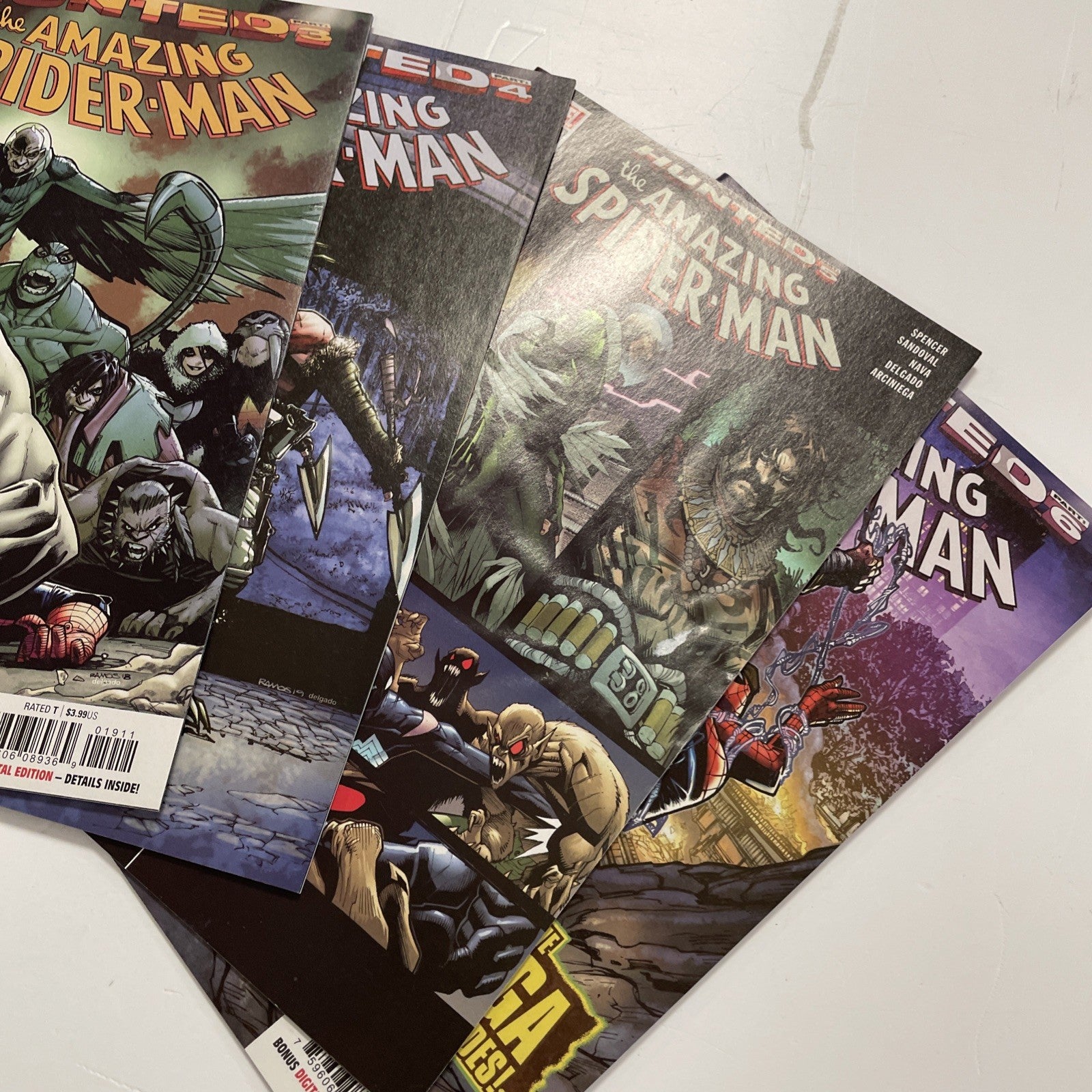 Amazing Spider-man #818-823 2019 Hunted 1-6 Story arc16