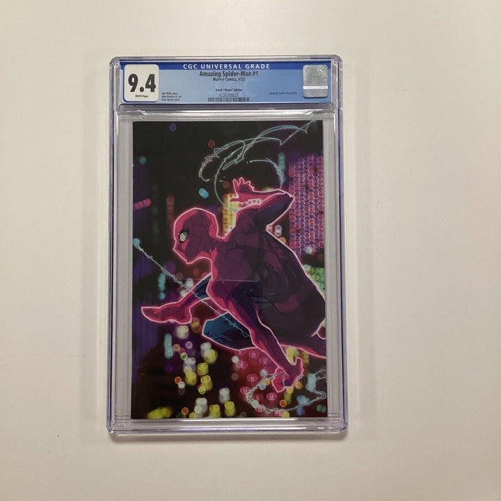 Amazing Spider-man #1 2022 CGC 9.4 Besch Virgin 1:500 Variant