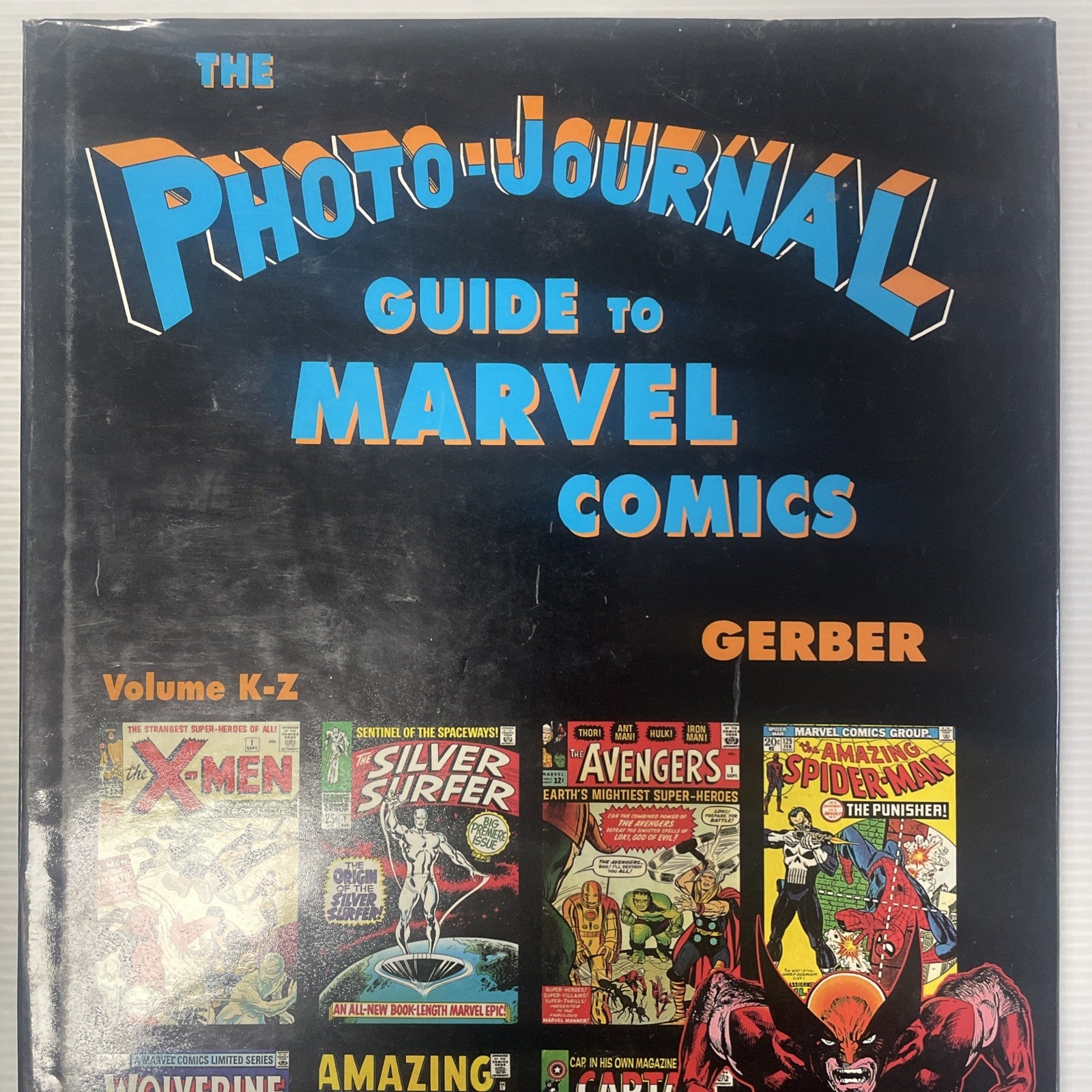 The Photo-Journal Guide to Marvel Comic Vol 3 & 4 A-J & K-Z Gerber Hardcover Set5
