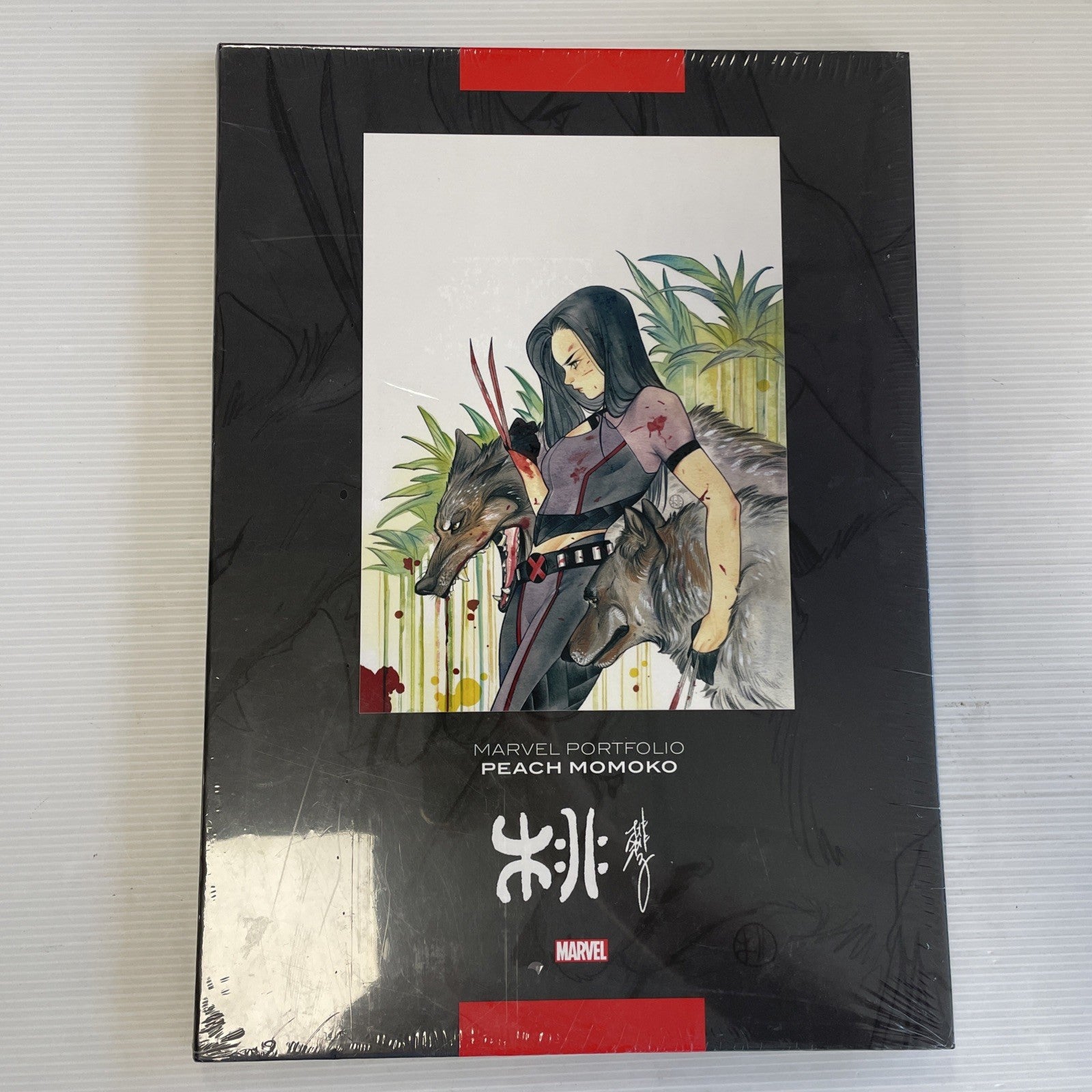 Marvel Portfolio: Peach Momoko 12 Portraits Hardcover New0
