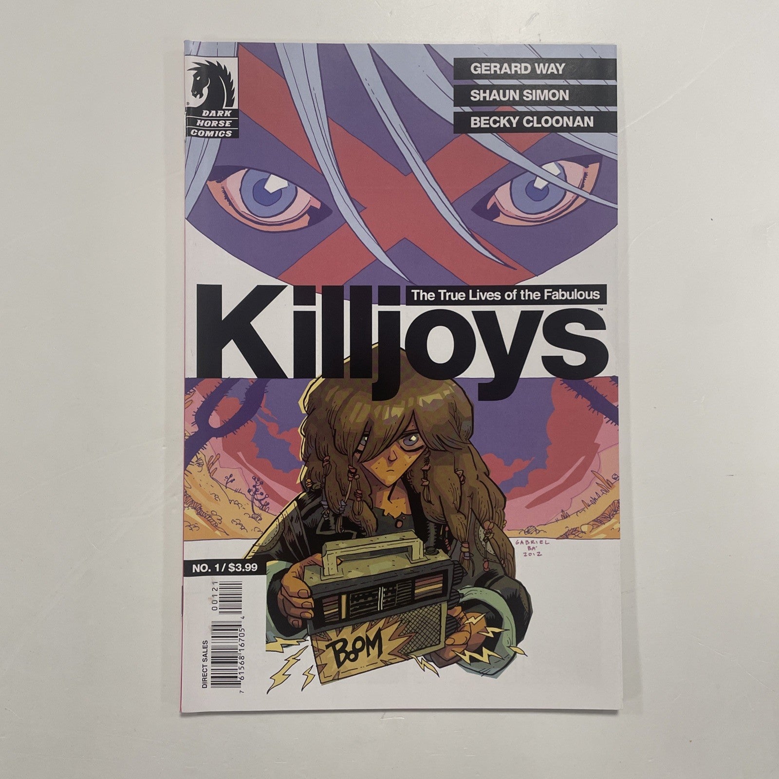 True Lives Of The Fabulous Killjoys #1 2013 VF/NM 1:20 Gabriel Ba Variant **0
