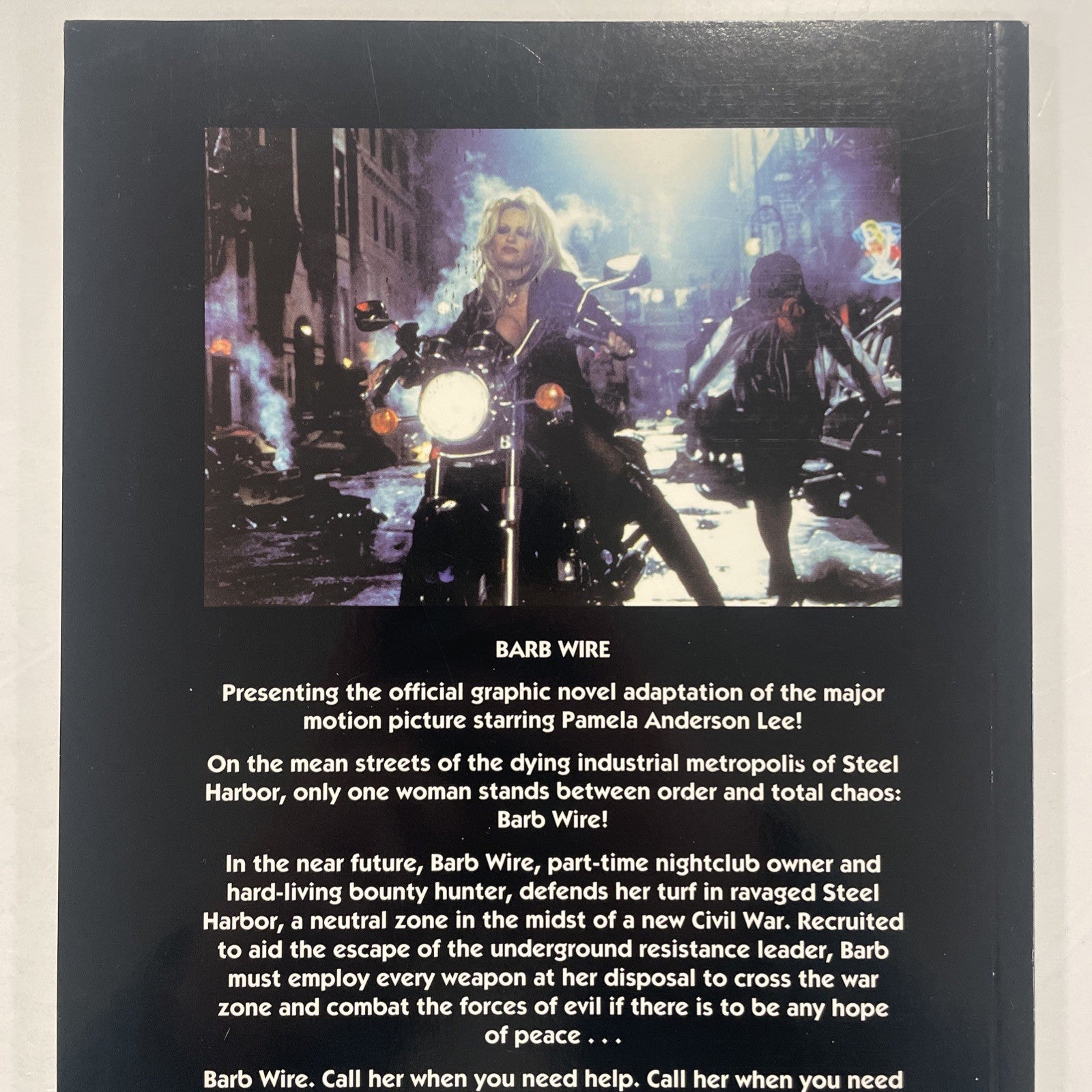 Barb Wire Official Adaptation of the Movie 1996 Dark Horse Comics5