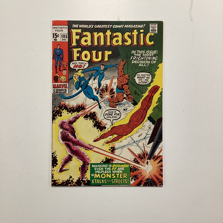 Fantastic Four #105 1970 FN+0