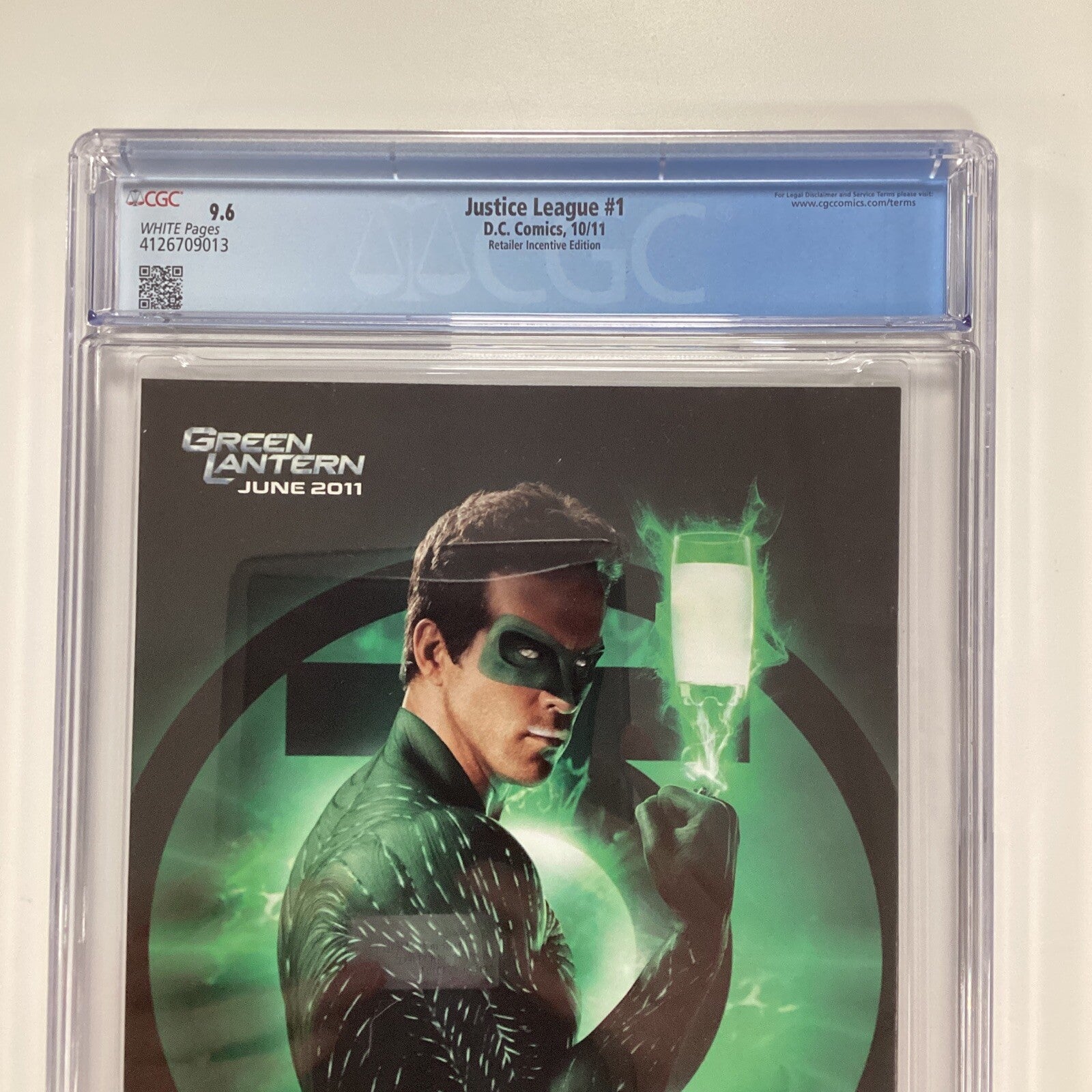 Justice League #1 2011 CGC 9.6 Jim Lee Sketch Retailer Incentive Variant4