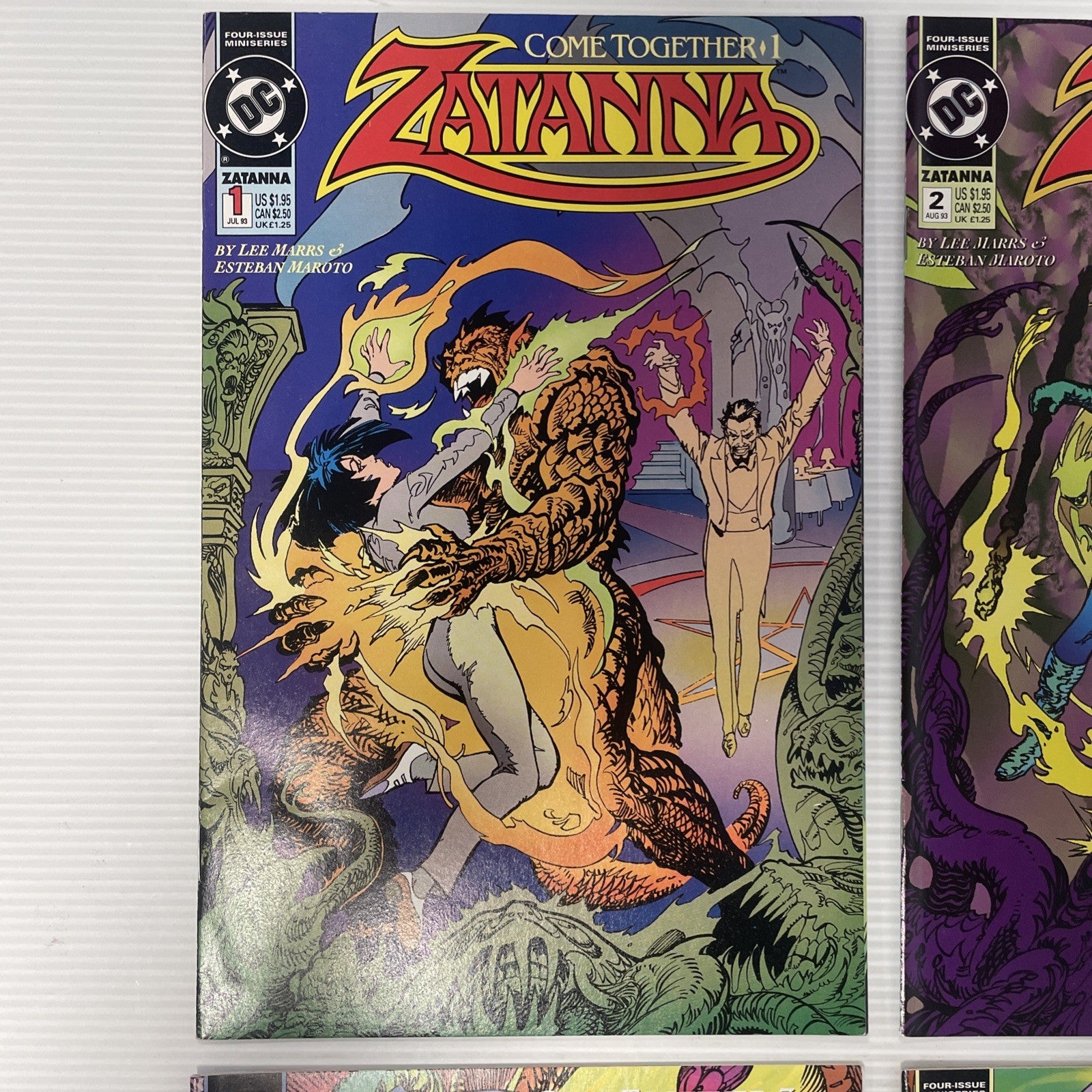 Zatanna #1-4 1993 VF Complete Set1
