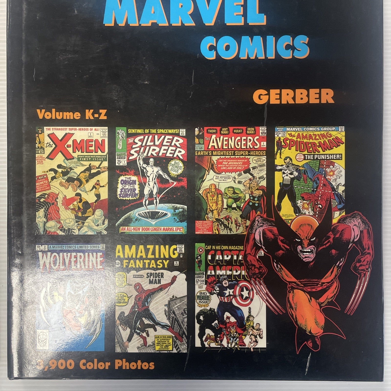 The Photo-Journal Guide to Marvel Comic Vol 3 & 4 A-J & K-Z Gerber Hardcover Set6