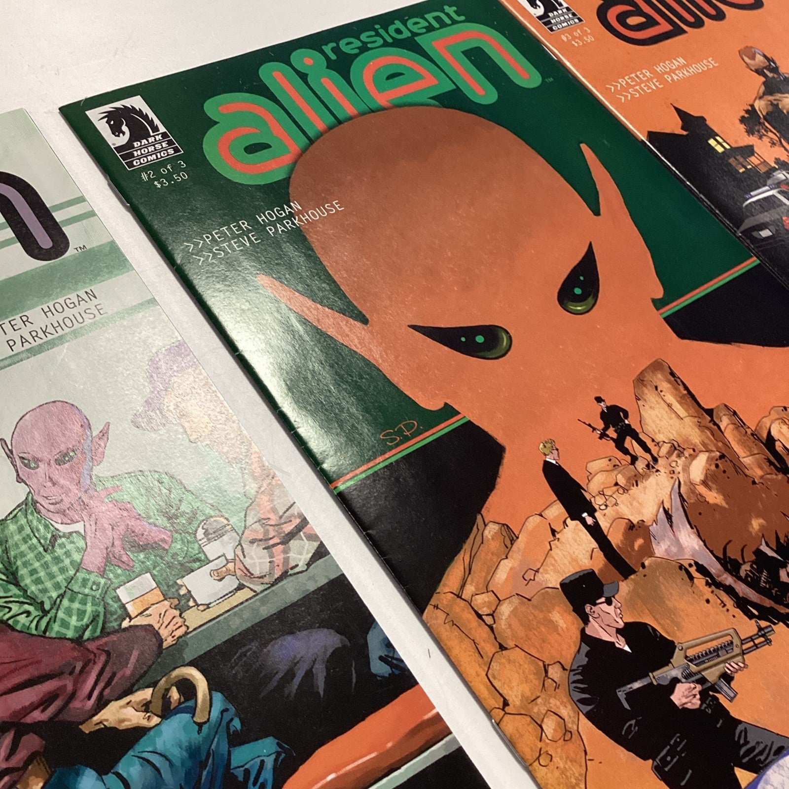 Resident Alien #1-3 2012, Suicide Blone #1-3 2013, Man With No Name #1-4 201613