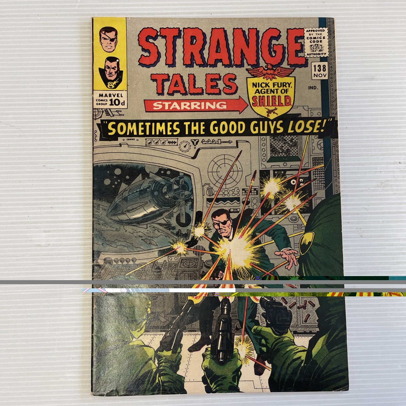 Strange Tales #138 1965 VG/FN 1st Appearance Eterinty Pence Copy0