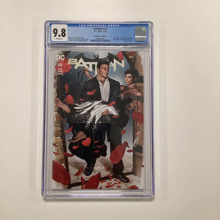 Batman #50 CGC 9.8 Comicxposure Greg Horn Variant0