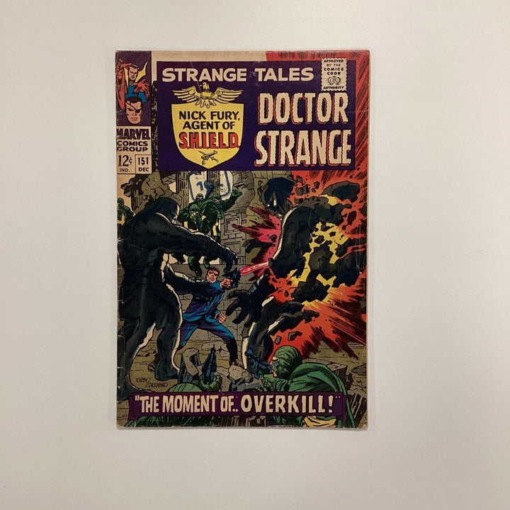 Strange Tales #151 1966 VG Pence Stamp 1st Jim Steranko Marvel