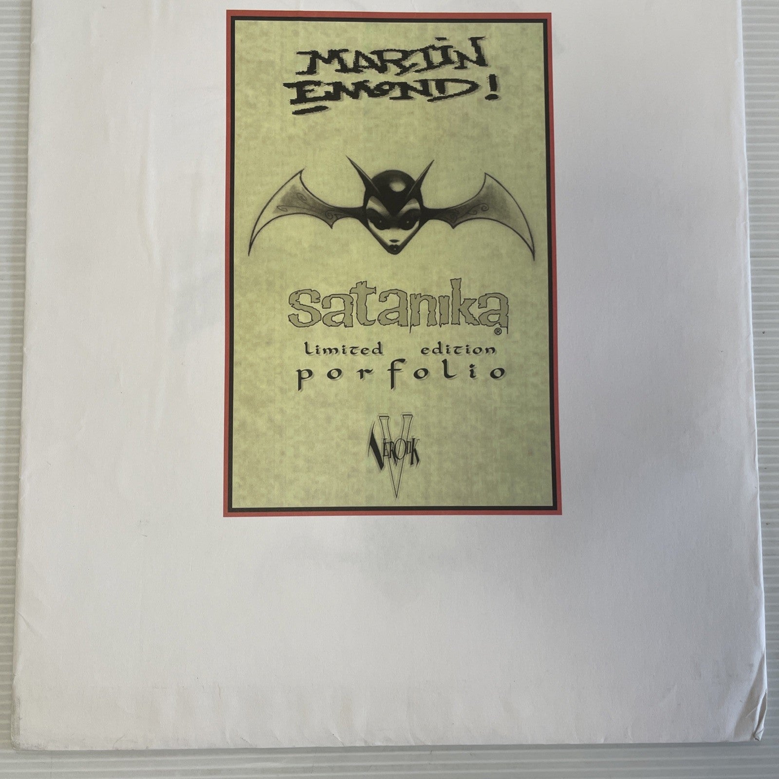 Martin Emond Morella Limited Edition Art Portfolio Verotik 4 Prints2