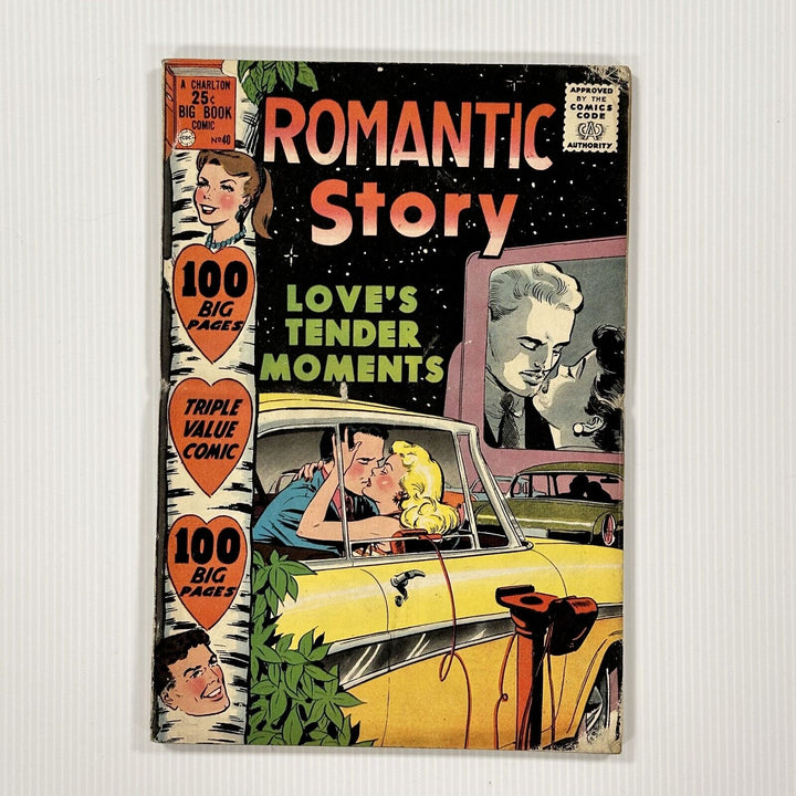 Romantic Story #40 1958 VG Charlton 100 pages big book Cent Copy Silver Age