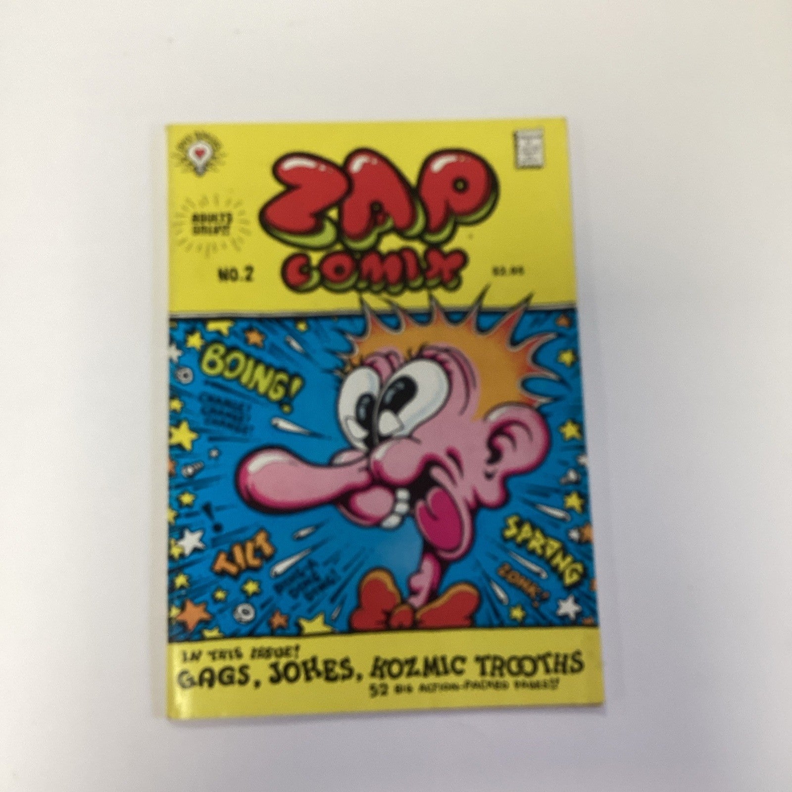 Zap Comix #2 1968 6/7th Print **appears o be 6th or 7th print based on the price0