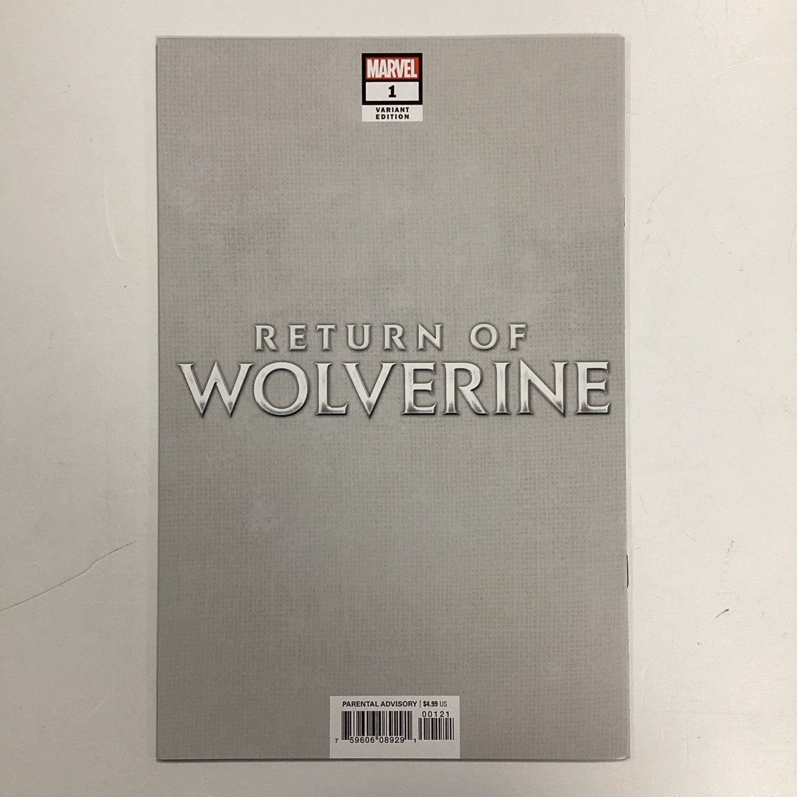 Return Of Wolverine #1 2018 NM Mcniven X-force Costume Virgin Variant3