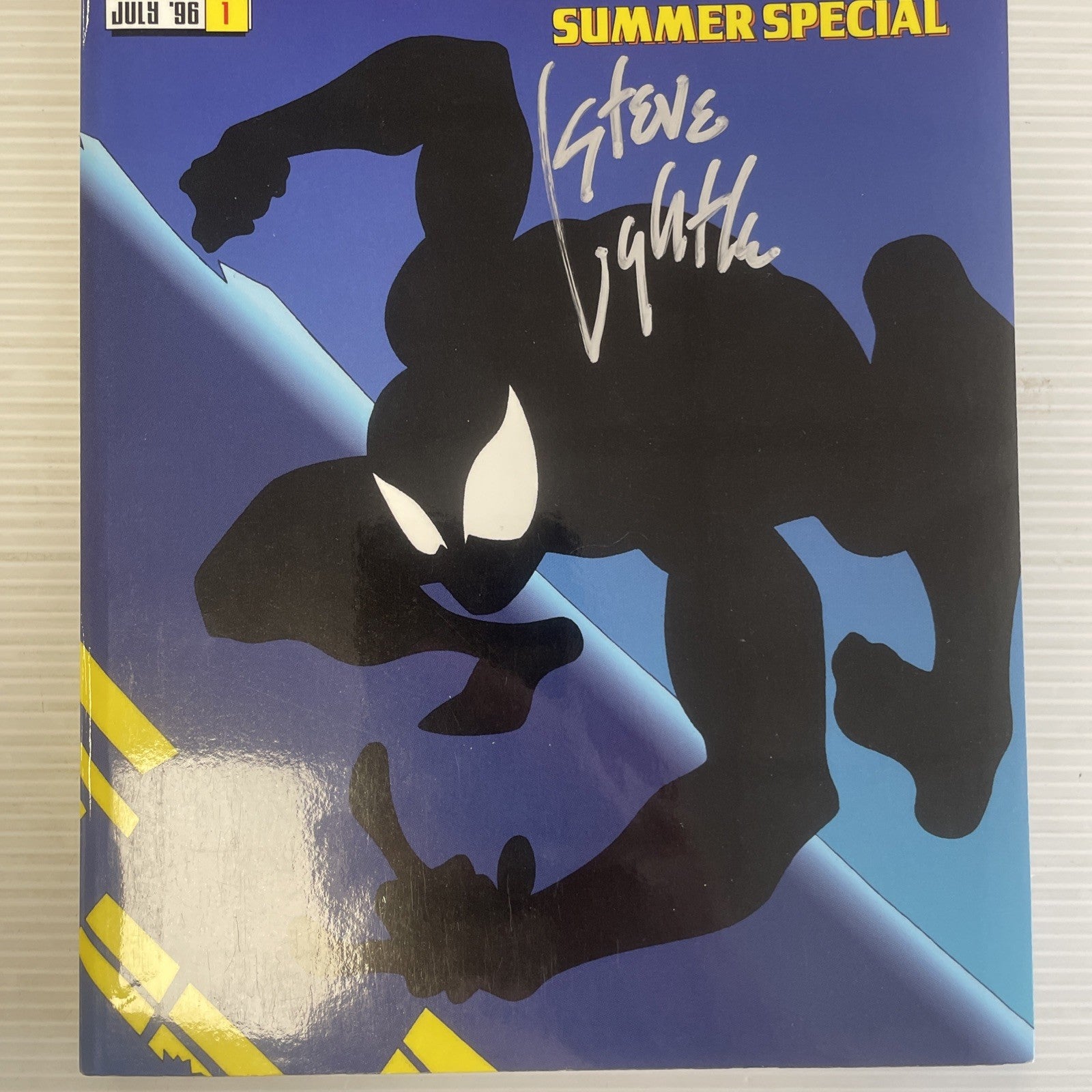 Spiderman Summer Special 1 1996 Signed By Steve Lighter Autograph2