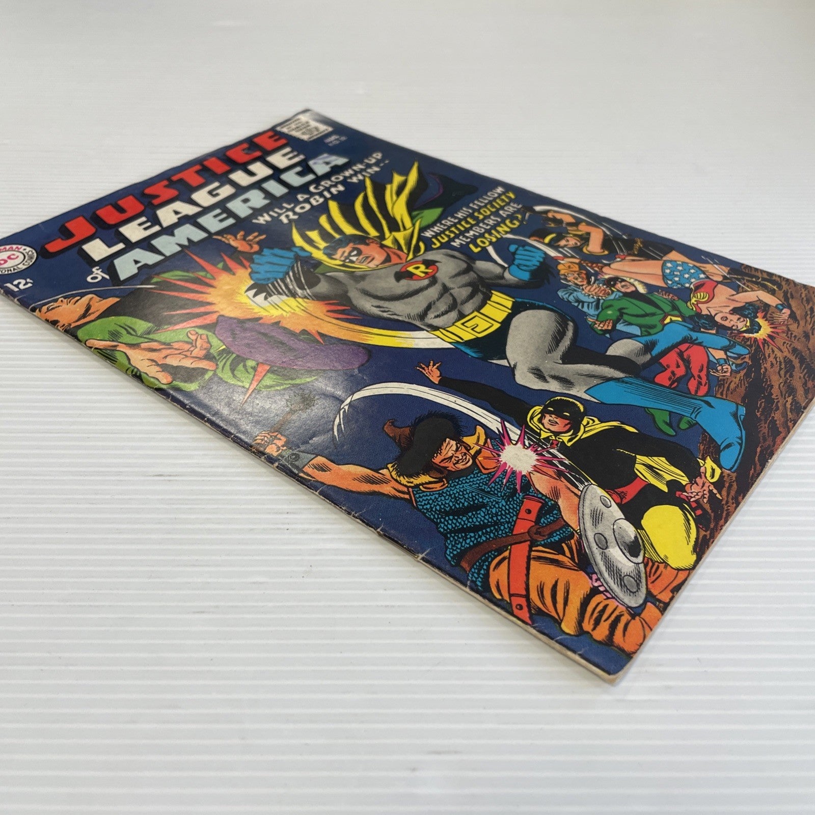 Justice League Of America #55 1967 VG+ Pence Stamp3