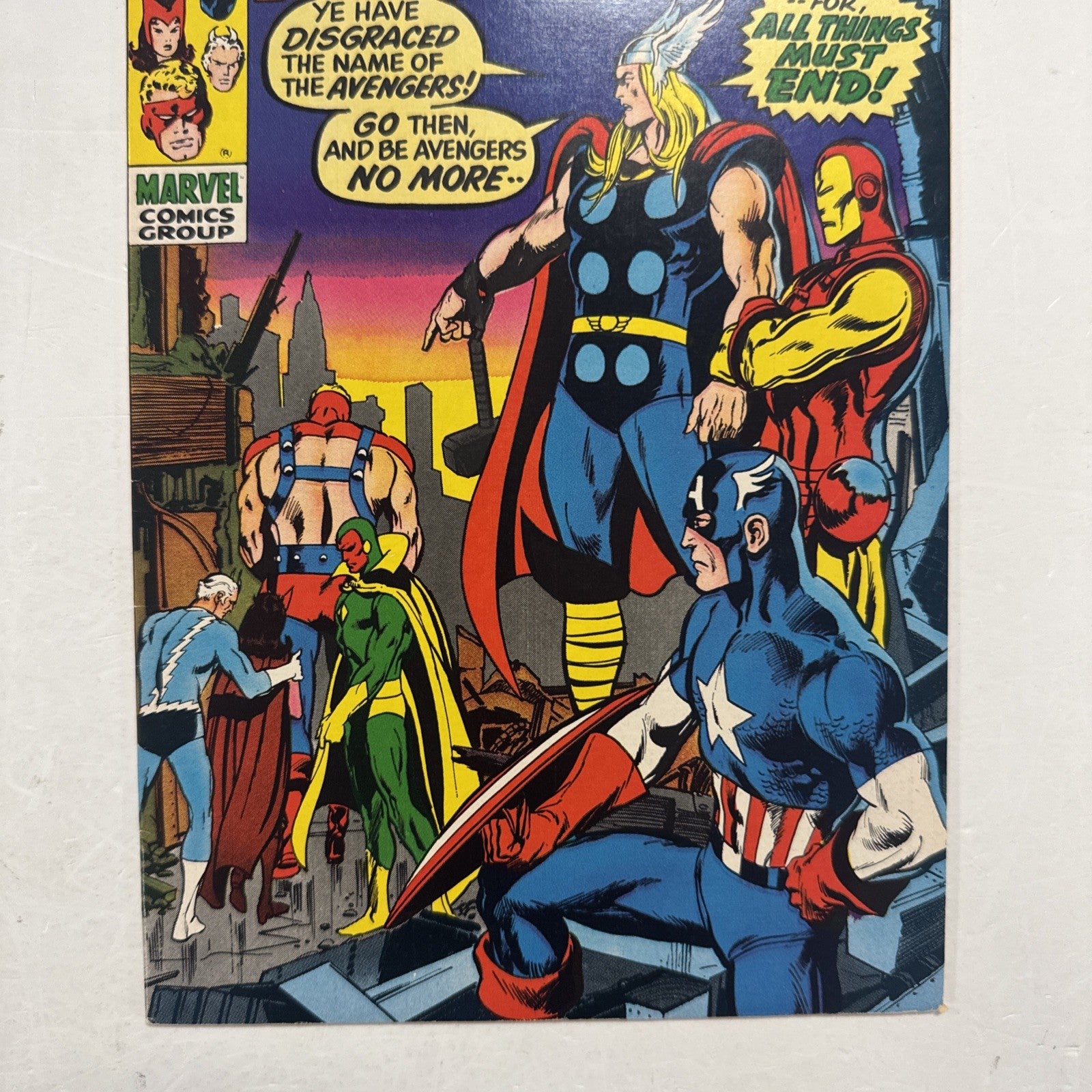 Avengers #92 1971 FN/VF Kree-Skrull War2