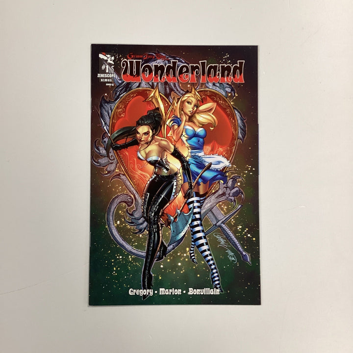 Grimm Fairy Tales Presents Wonderland #1 2012 VF+ J Scott Campbell Variant0