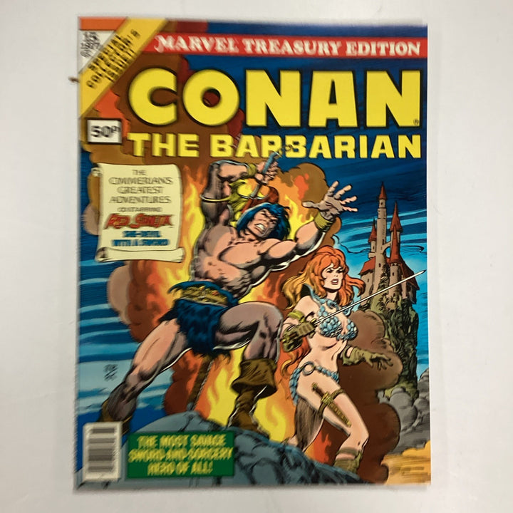Marvel Treasury Edition Conan the Barbarian #15 1977 VF/NM Pence Copy (2)0