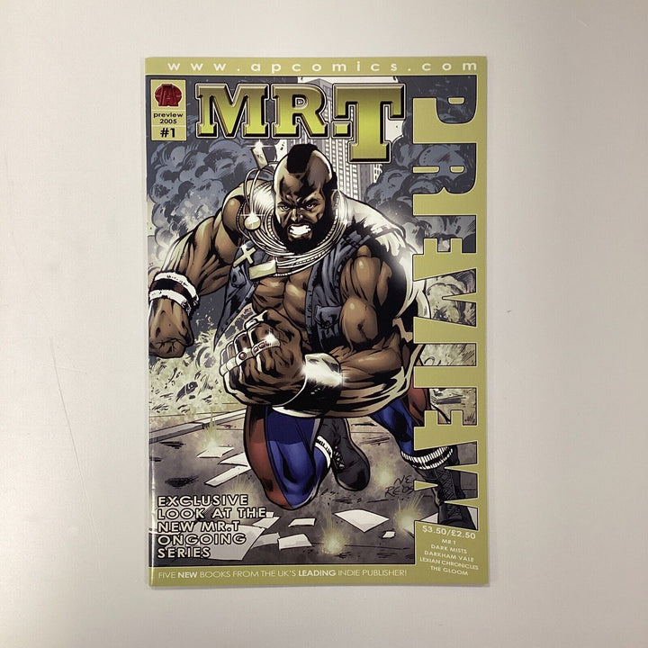 Mr.T Preview 2005 VF/NM AP Comics 1 of 300 copies