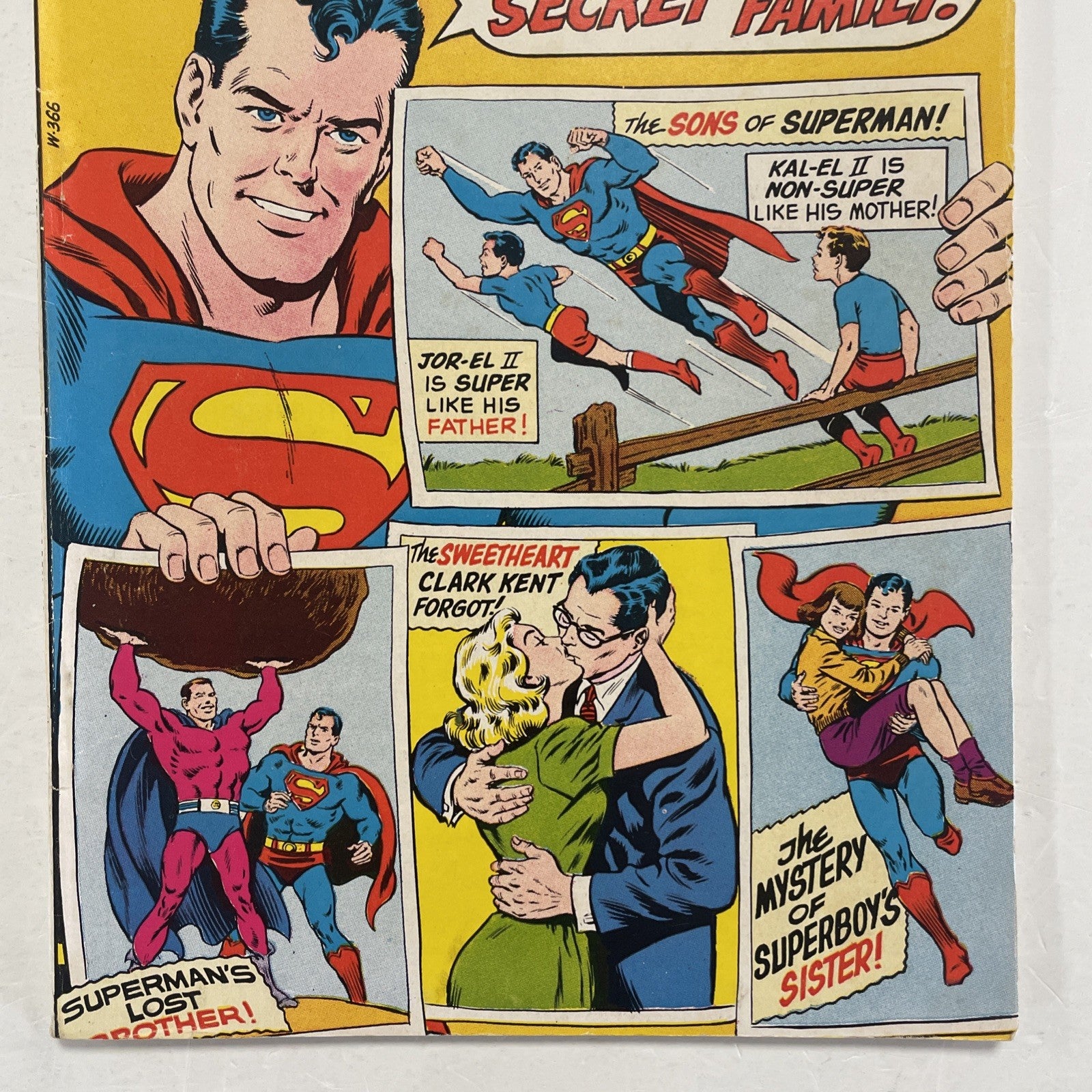 Superman #222 1970 FN Pence Stamp2