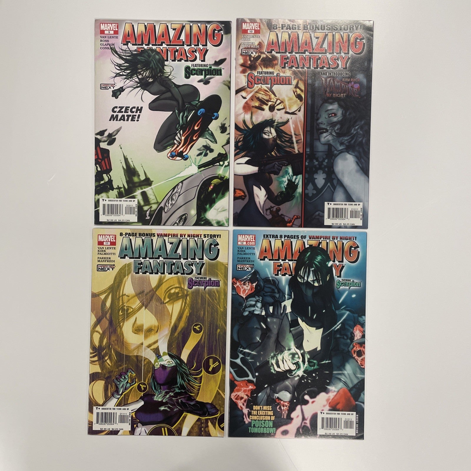 Amazing Fantasy #1-12 2004-05 Mid-High Grades4