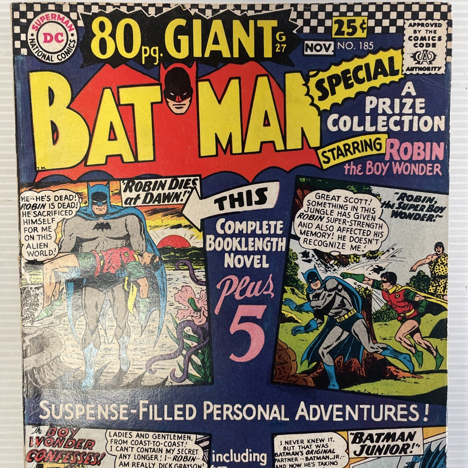 Batman #185 1967 VG/FN 80 page giant1
