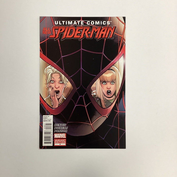 Ultimate Comics All-New Spider-Man #8 2012 VF+ 1:25 Sara Pichelli Variant