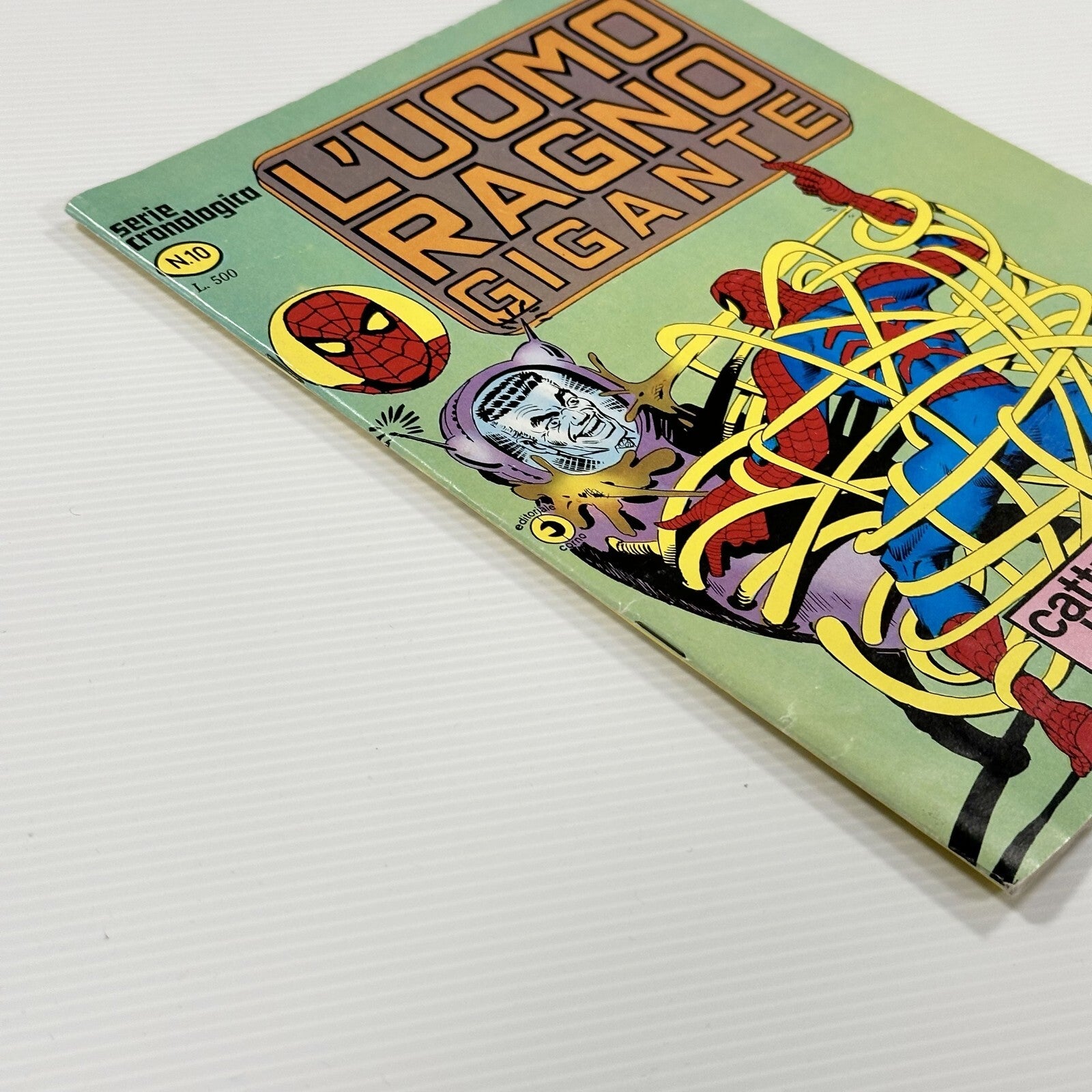 L'uomo Ragno Gigante #10 1976 Italian Spider-man FN3
