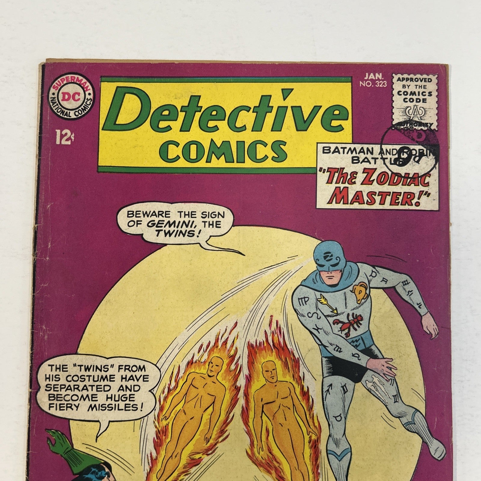 Detective Comics #323 1964 GD 1st Appearance The Zodiac Master **1